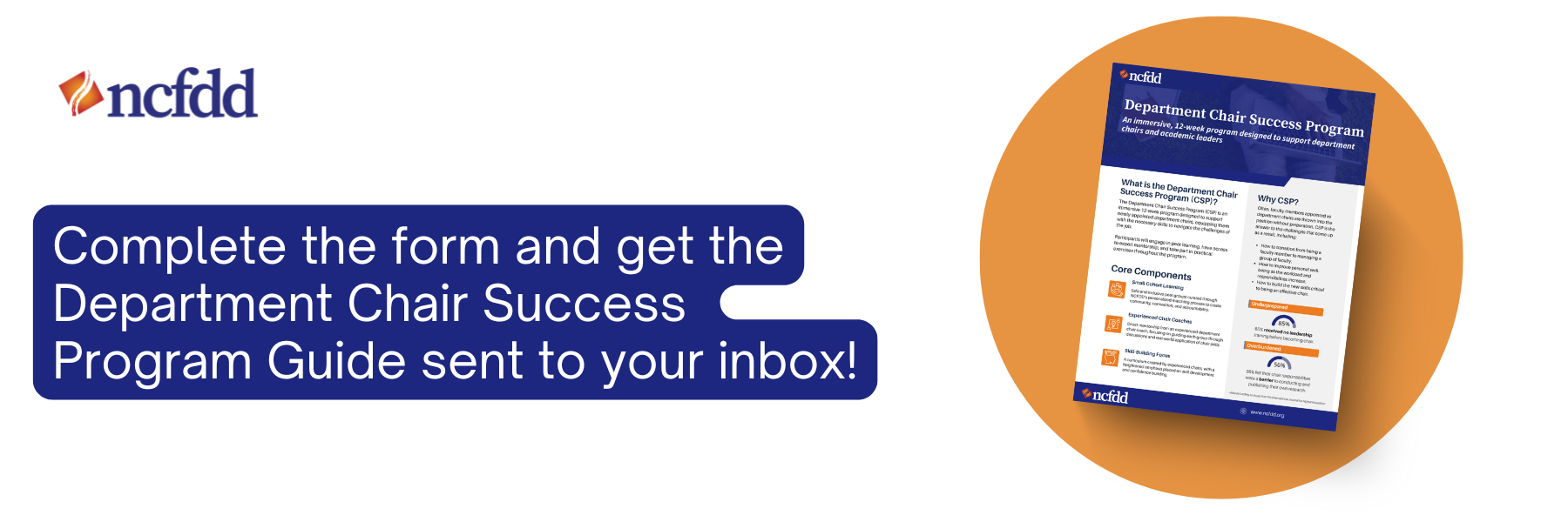 Complete the form and get the Department Chair Success Program Guide sent to your imbox!